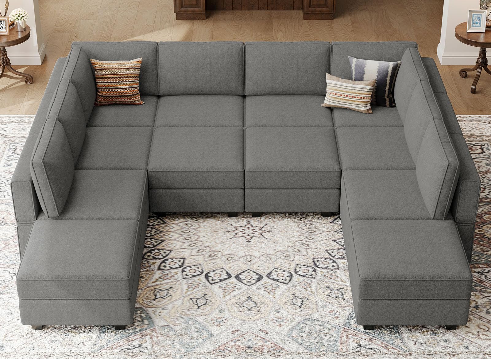 Belffin Modular Sectional Couch Sleeper Sofa
