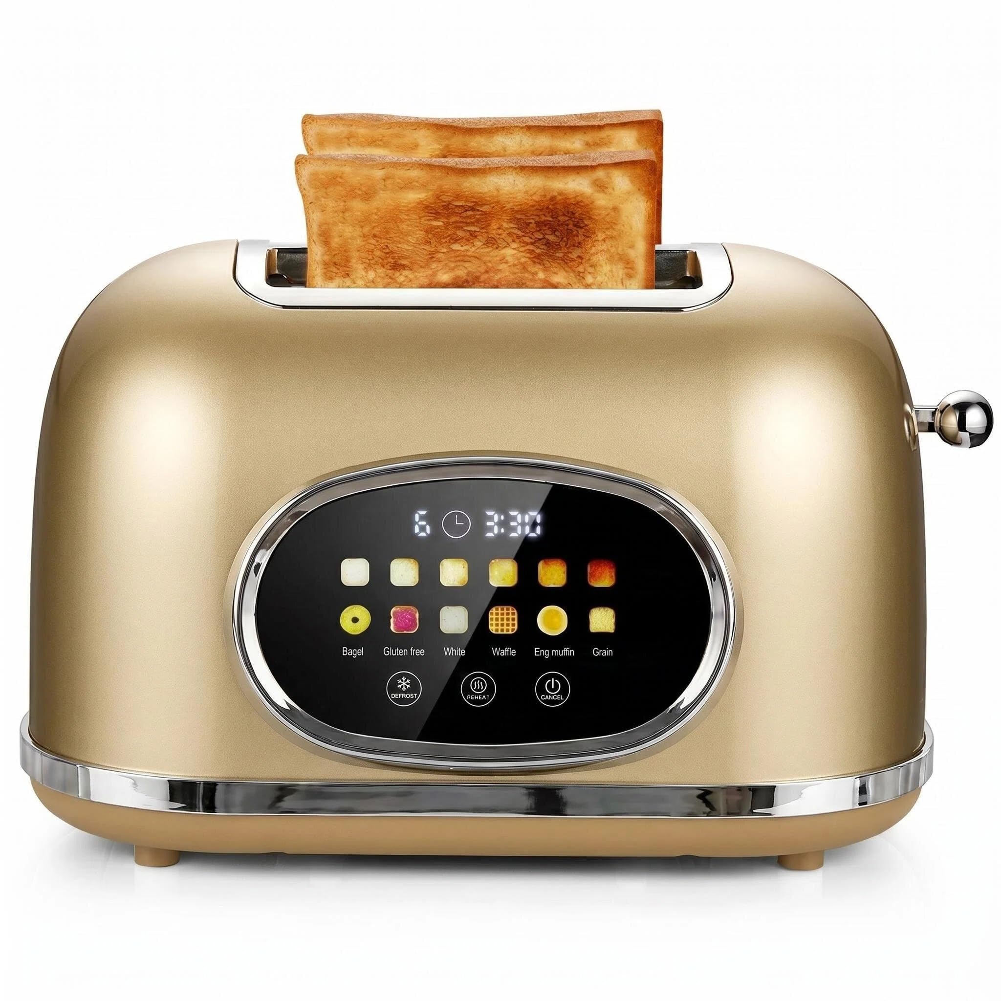 Roter Mond 2 Slice Toaster Smart Touch Screen