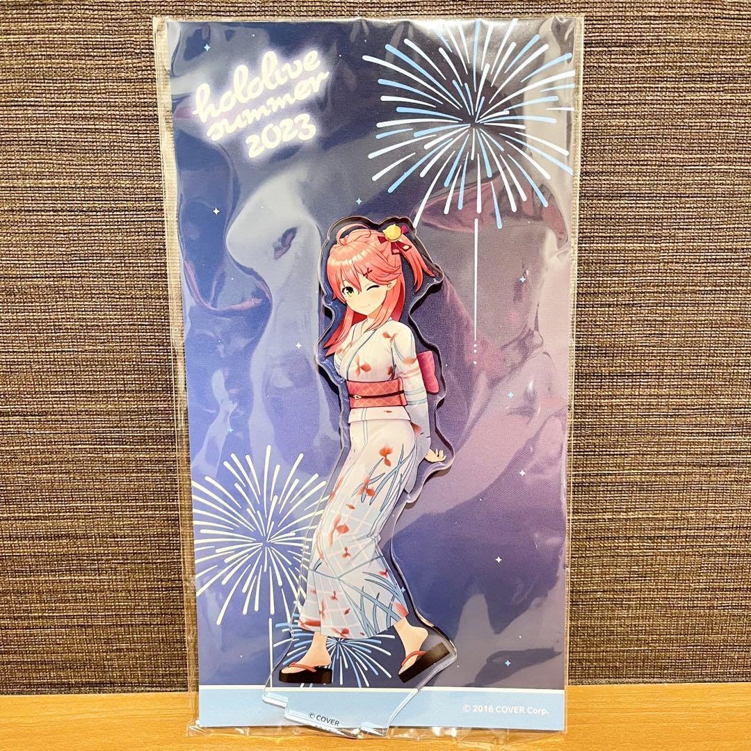 Amazon.co.jp: サマー さくらみこ アクリルスタンド 浴衣 : おもちゃ