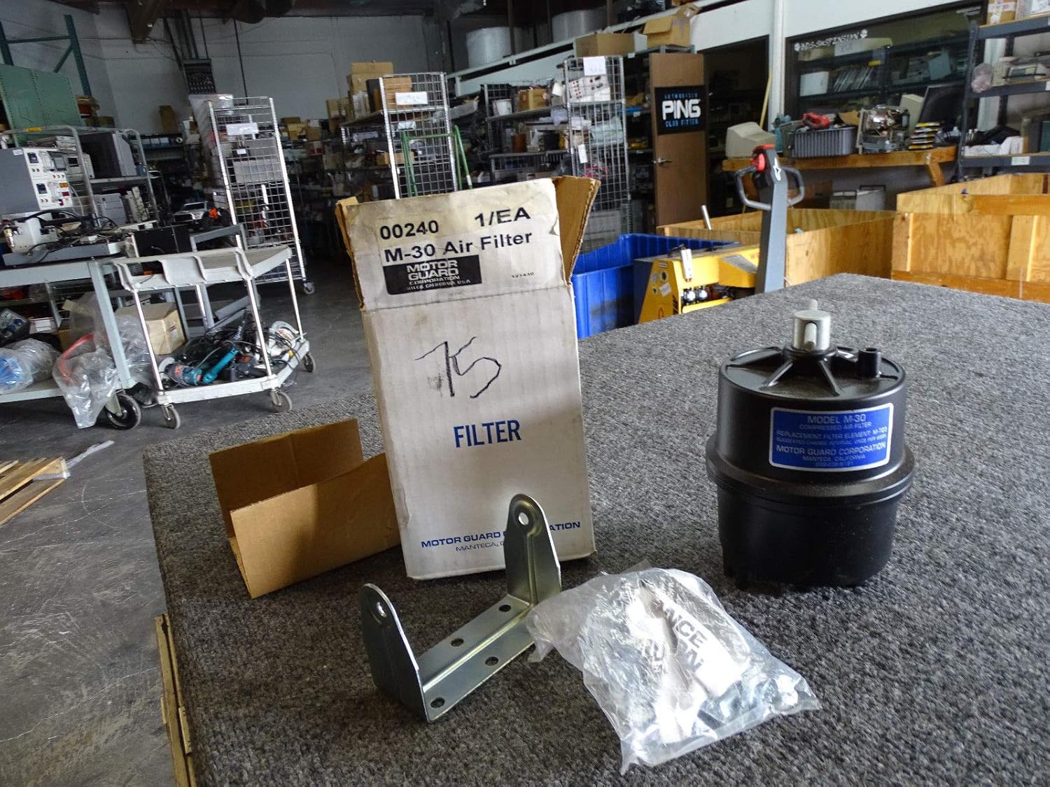 Motor Guard M-30 Filtro de Aire comprimido, Submicrónico – CFM : Amazon ...