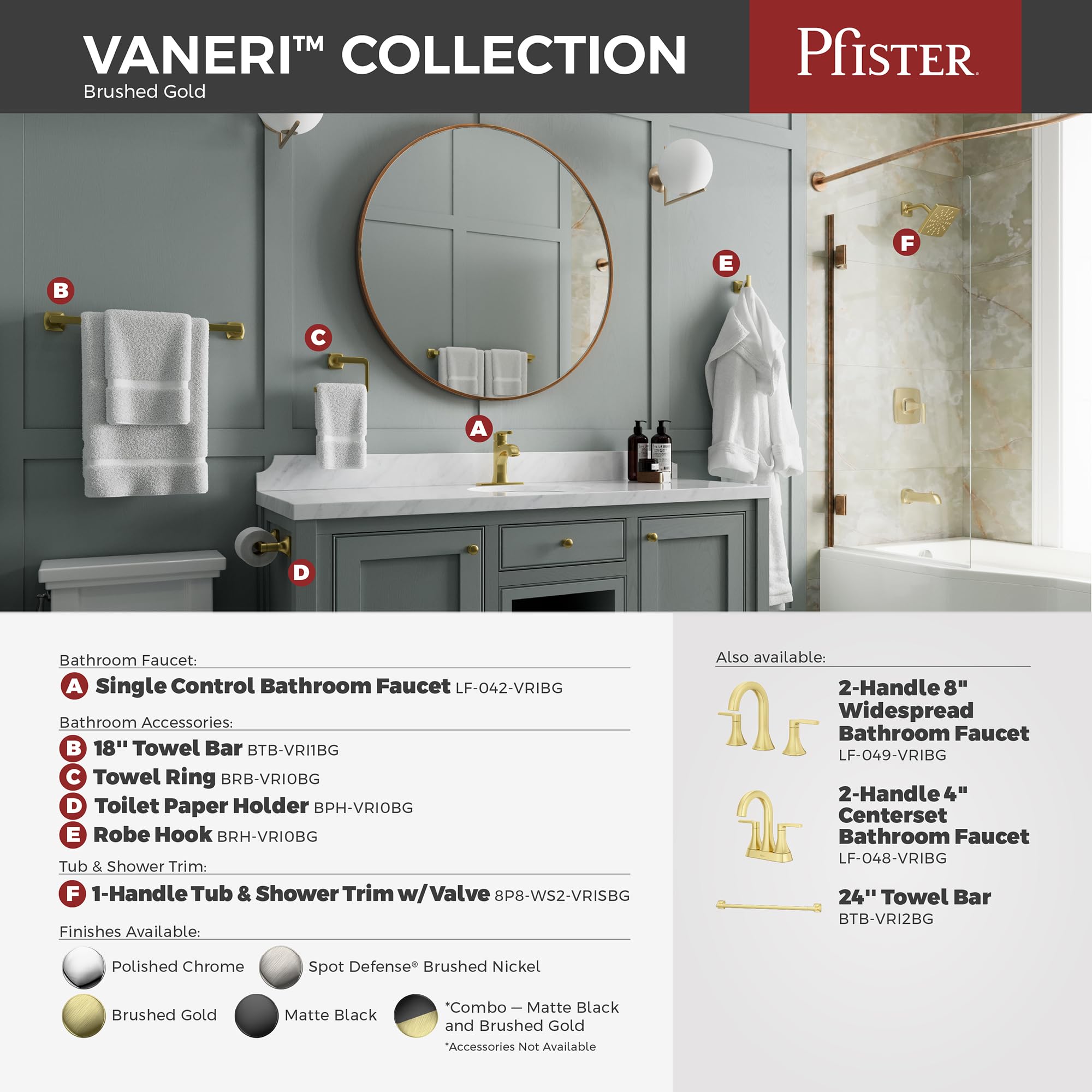 Soporte Papel Higiénico Pfister Venturi BPH-VNOC (Cromo Pulido) - Toallero Moderno Baño