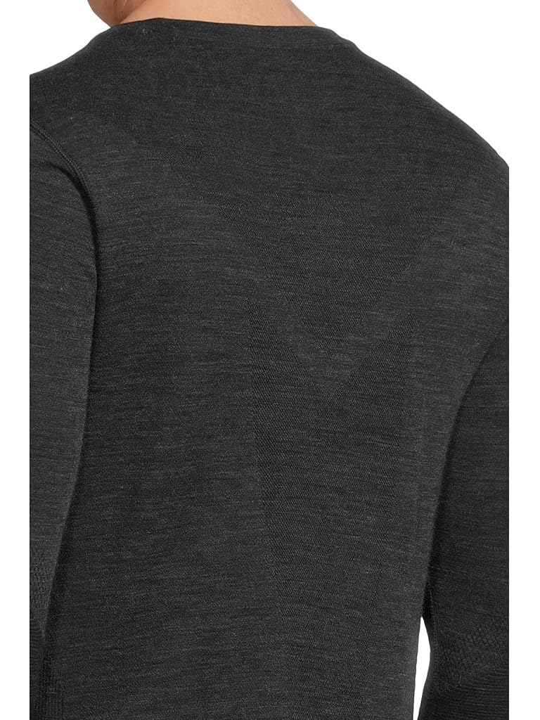 Black Smartwool Intraknit Thermal Merino Base Layer Crew