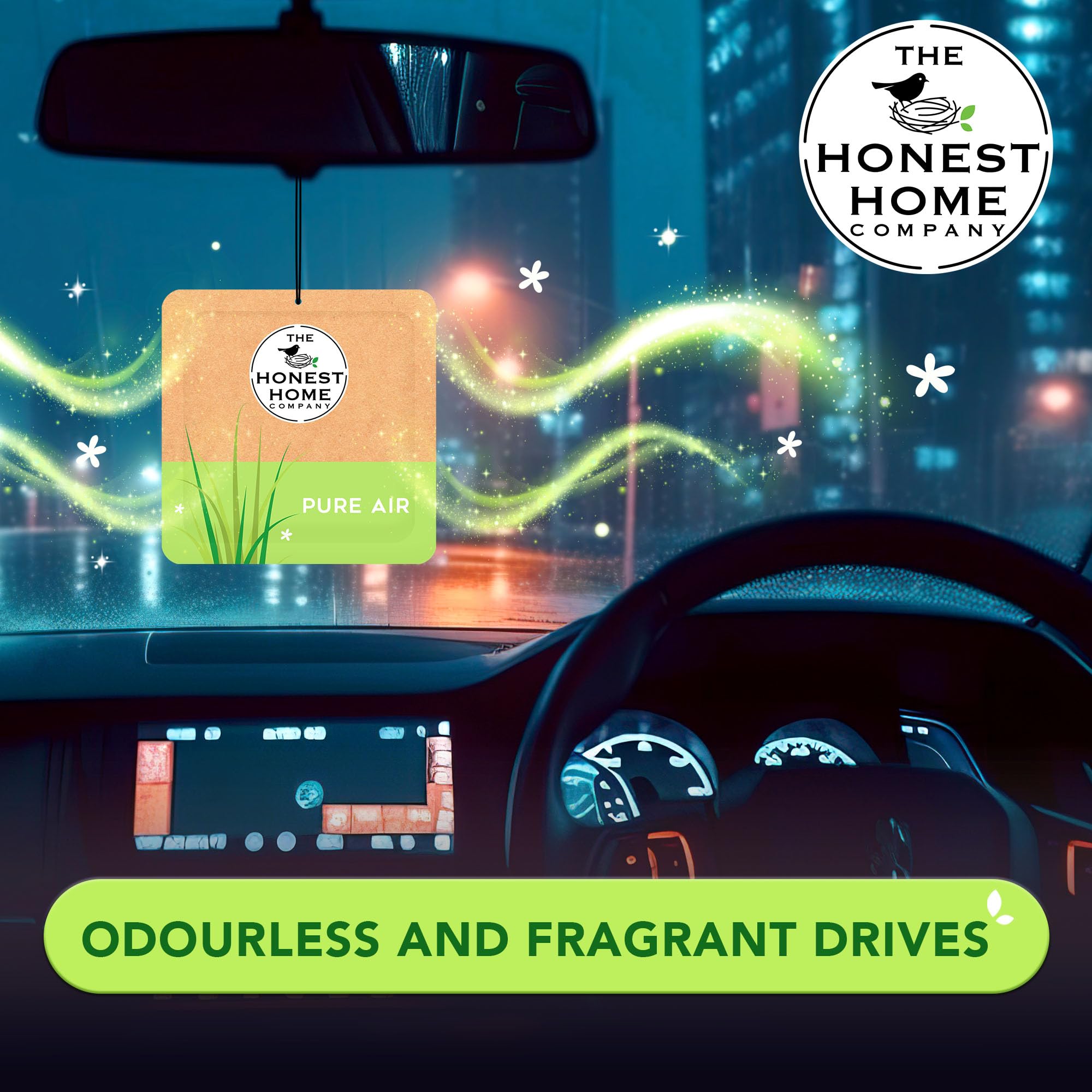 Honest Home Air Freshener Combo Pack of 2 | 3 Sachets/Box | Long Lasting Room Freshener for Home, Bathroom and Office | Gel-Based Odour Control with Assorted Fragrances (AIR-P3) - Image 6 thumbnail