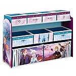 Disney Frozen Deluxe 9 Bin Design and Store Toy Organizer by Delta Children, Greenguard Gold Certified