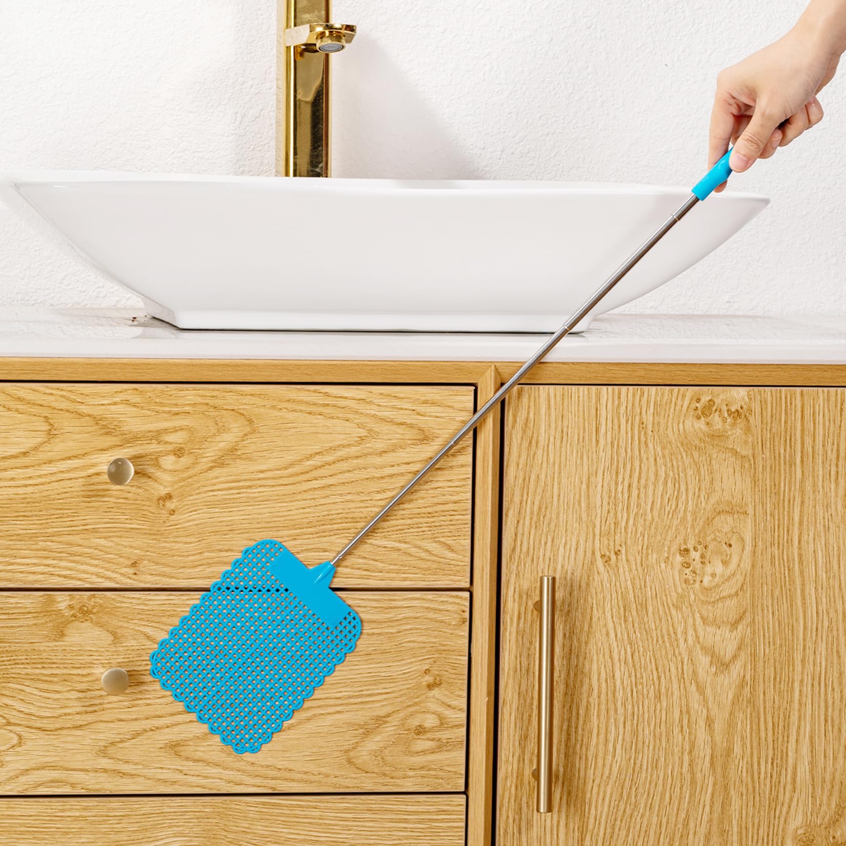 6 Sztuk Kolorowa Packa Na Muchy Rozciągliwa Plastikowa Packa Na Muchy Na Muchy Komary i Owady