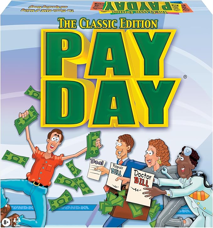 Xbox Game Pass: Spectacular Price Hike, Expect Outcry! 7 81jY2n3CjeL. AC SX679 The Game of Pay Day With Popular 1970's Artwork by Winning Moves Games USA, where Players Make and Spend Money for Fun, for 2-4 Players, Ages 8+