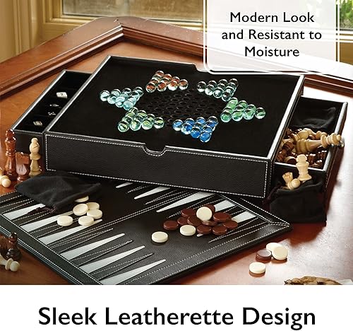 Miniatura 2 de Mainstreet Classics Broadway Juego de mesa combinado 5 en 1