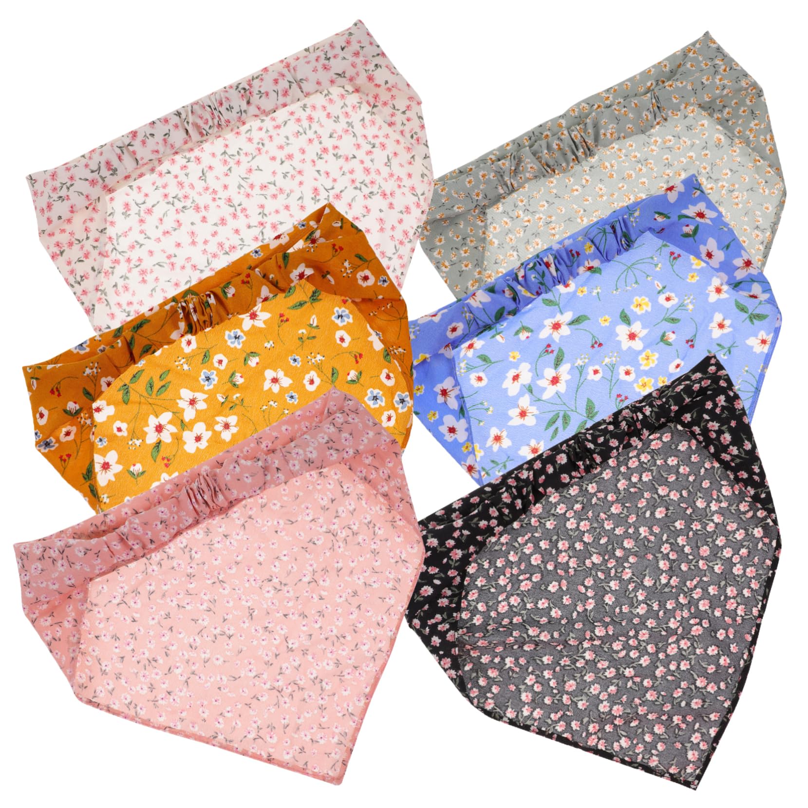 FRCOLOR 30stücke Teiliges Haarband Damen Elastische Turban Und Bandana-stirnbänder Aus Leichtem Material Für Freizeit Und Sport Verschiedenen Floralen Designs