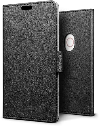 SLEO Funda para BQ Aquaris X5 Plus Carcasa Libro de Cuero Ultra Delgado Billetera Cartera [Ranuras de Tarjeta,Soporte Plegable,Cierre Magn?tico] Case Flip Cover