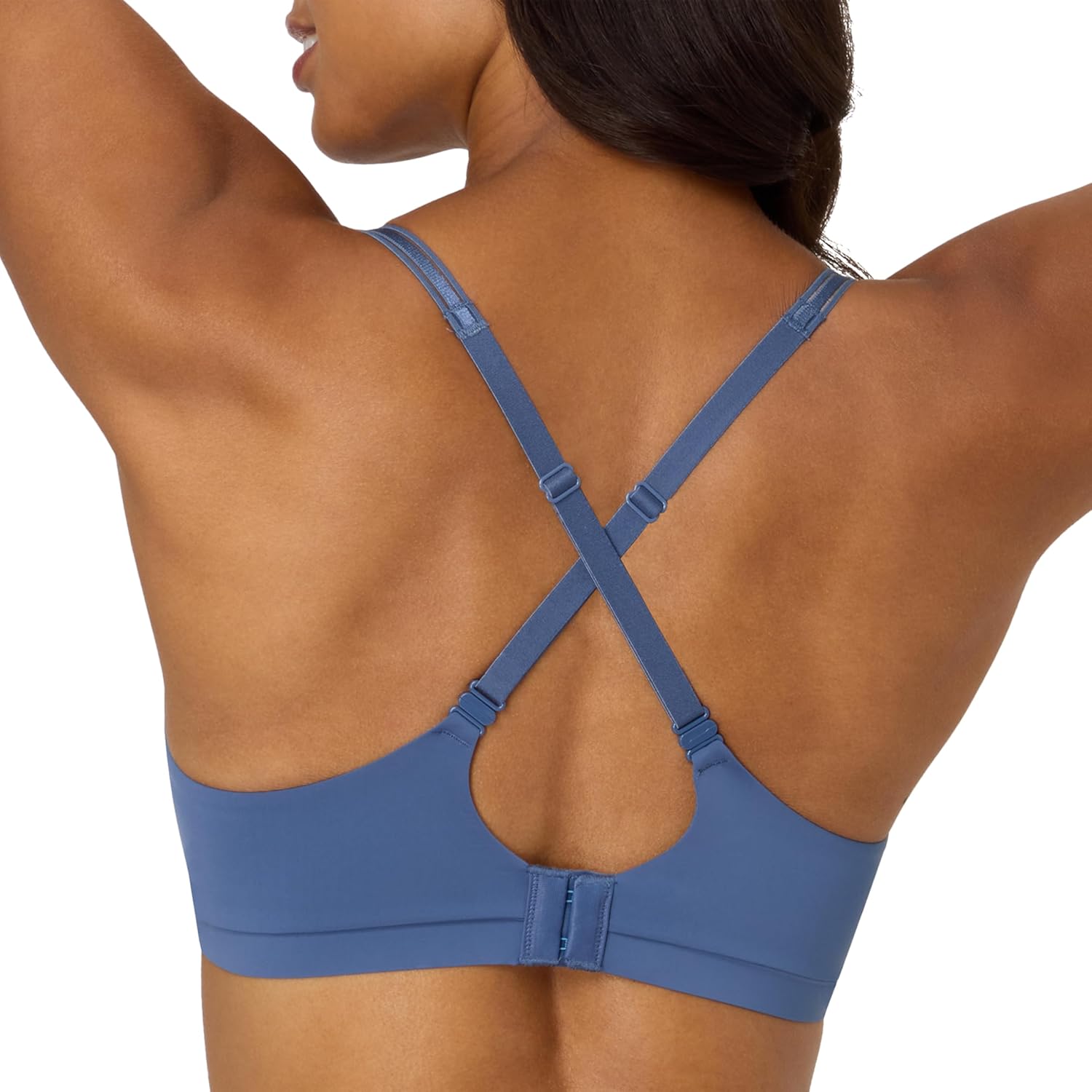 Maidenform Womens Underwire Bra, Barely There No-Show Bra, Full Coverage, Adjustable & Convertible Straps - Image 3