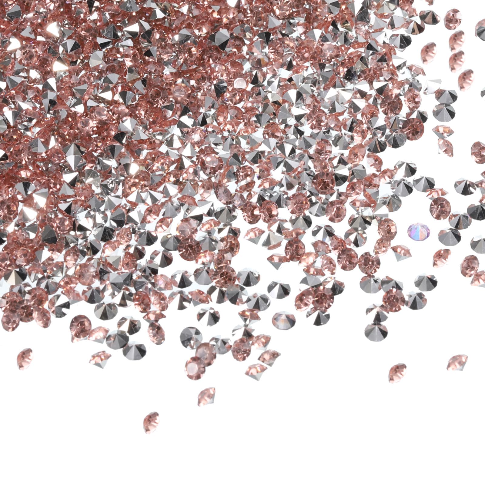 PATIKIL 14000Pcs Wedding Table Scatter Confetti Crystals 3mm Acrylic Diamonds Vase Fillers Gems for Table Centerpiece Decorations Bridal Shower Party