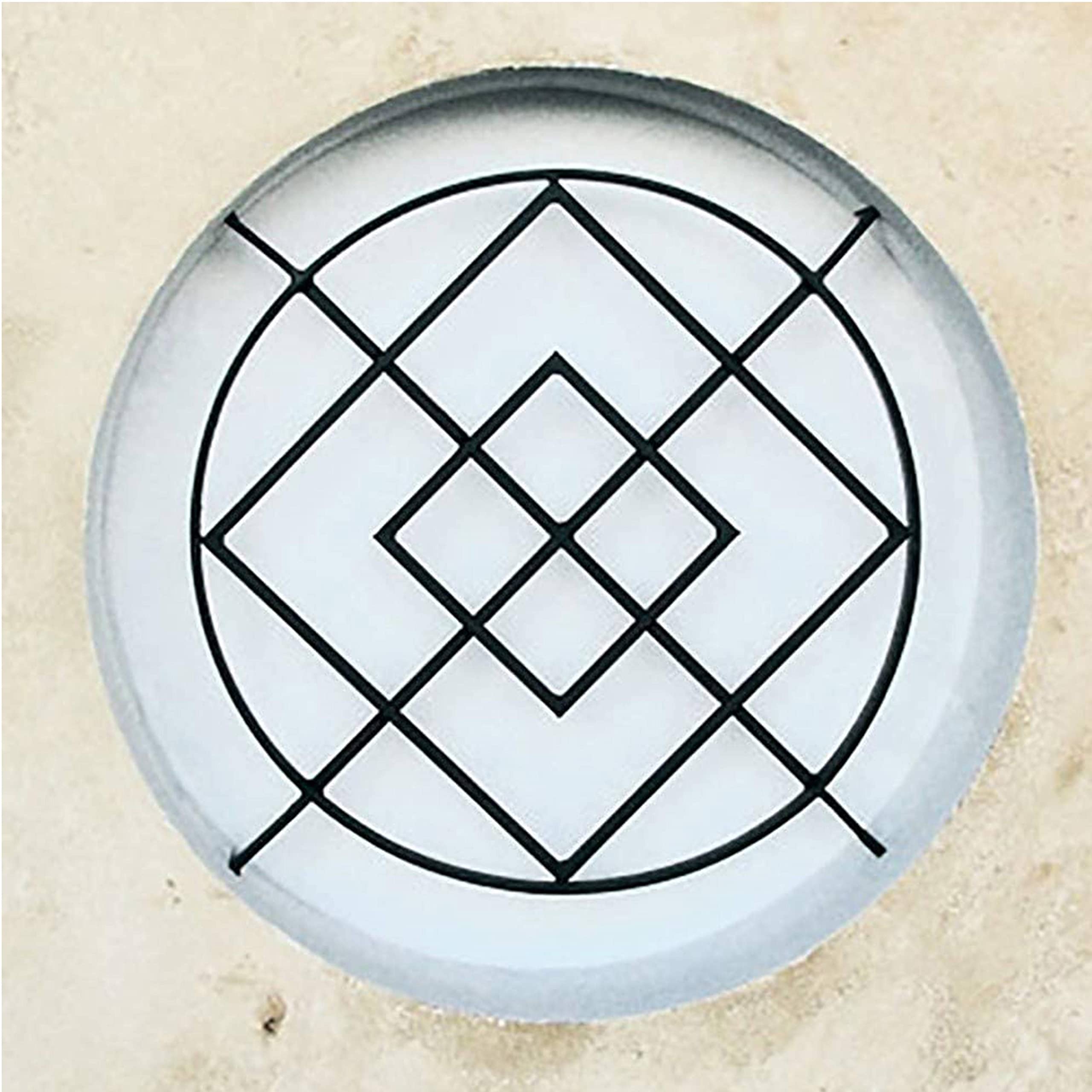 Grille de Defense Aquitaine diametre 60 cm pour Fenetre ronde (côte tableau)