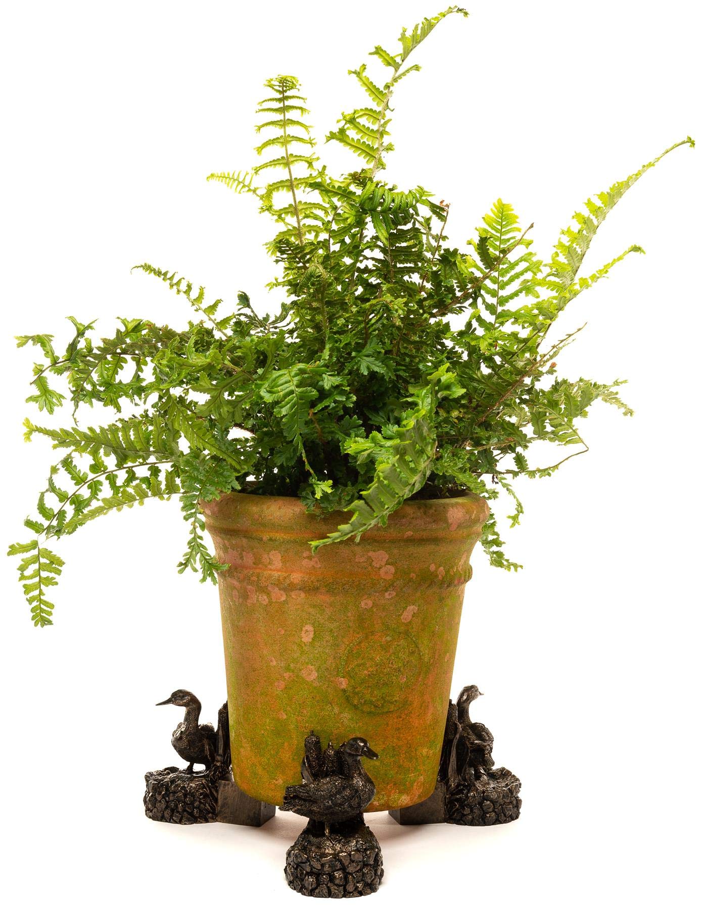 Lot De 3 Pieds De Pot De Fleurs En Forme De Renard - Décoration Faite à