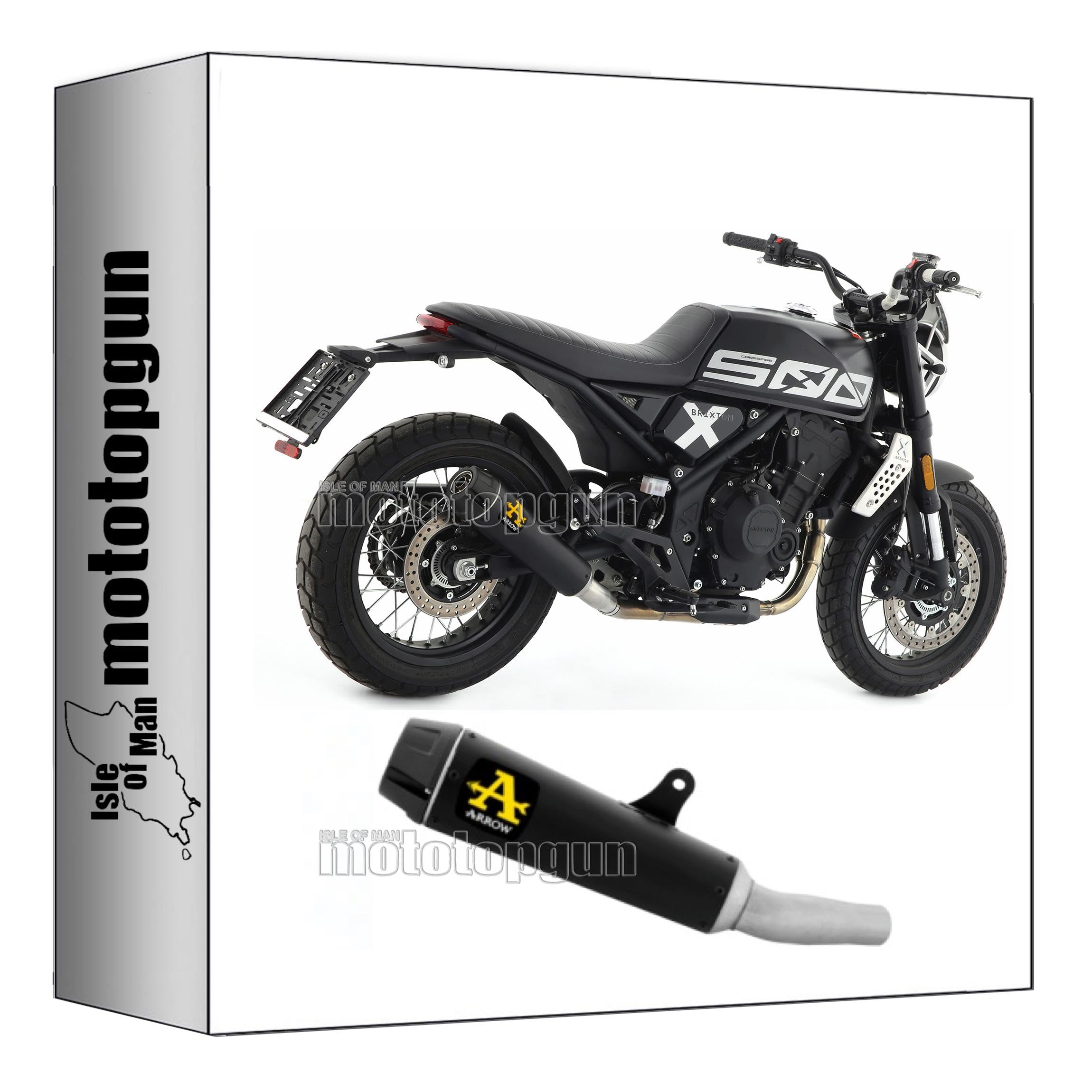 Terminale Scarico Racing GPR Furore Nero – Inox, Compatibile Con KTM Adventure 790 2025-2026, Solo Uso Pista