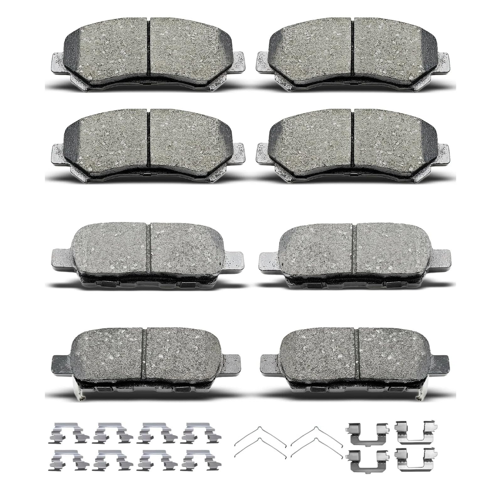evkingauto D905/D1374 Ceramic Brake Pads (8pcs)