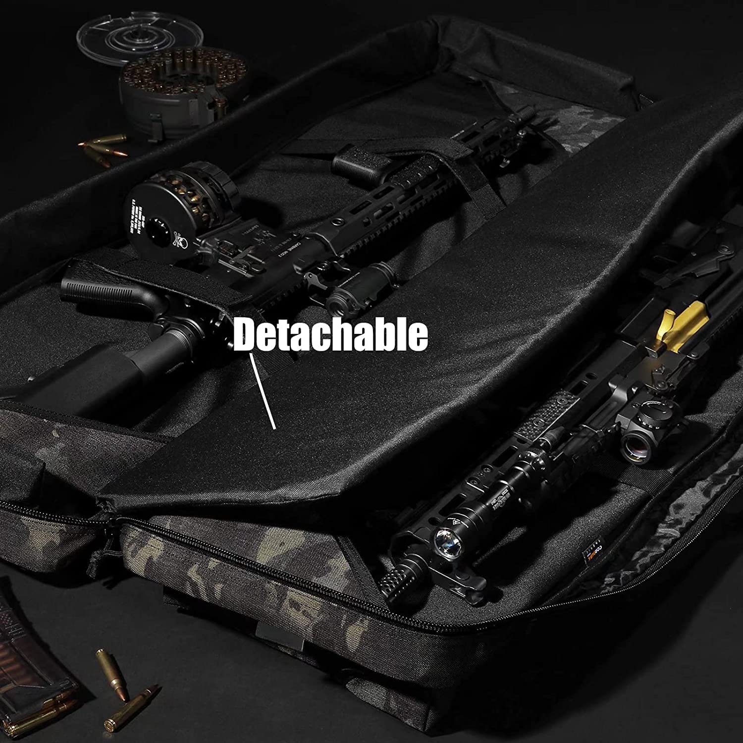 Futerały na karabiny Podwójna torba na karabin Taktyczny futerał na karabin myśliwski Futerał na pistolet Airsoft Futerał na broń Airsoft Futerał na broń Futerał do przenoszenia br
