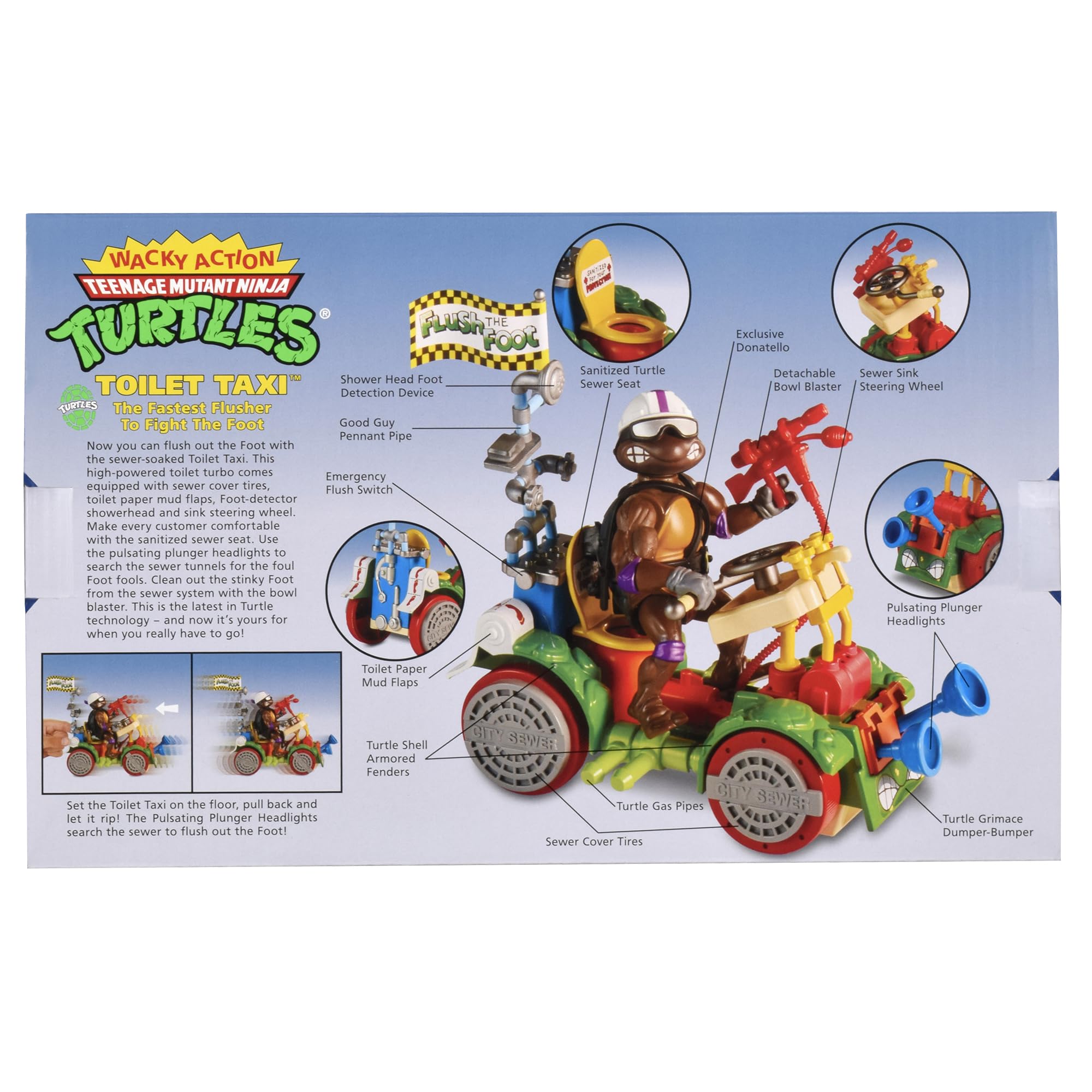 【未開封】再販版 タートルズ ドナテロ トイレットタクシー ToiletTaxi Amazon.com: TEENAGE MUTANT NINJA Turtles Toilet Taxi with Donnie