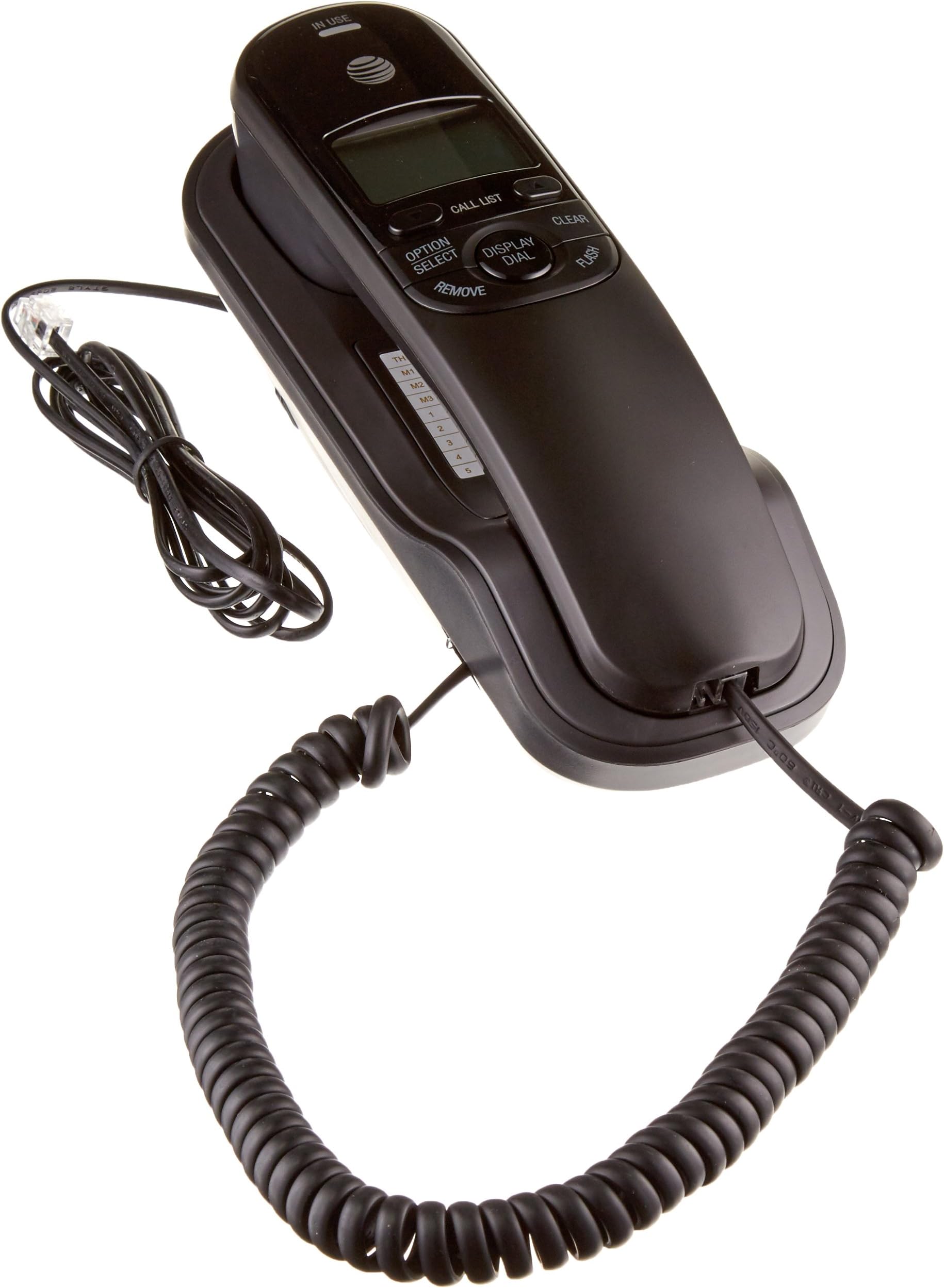 AT&T TR1909 Trimline w/ Caller ID & Call Waiting Black
