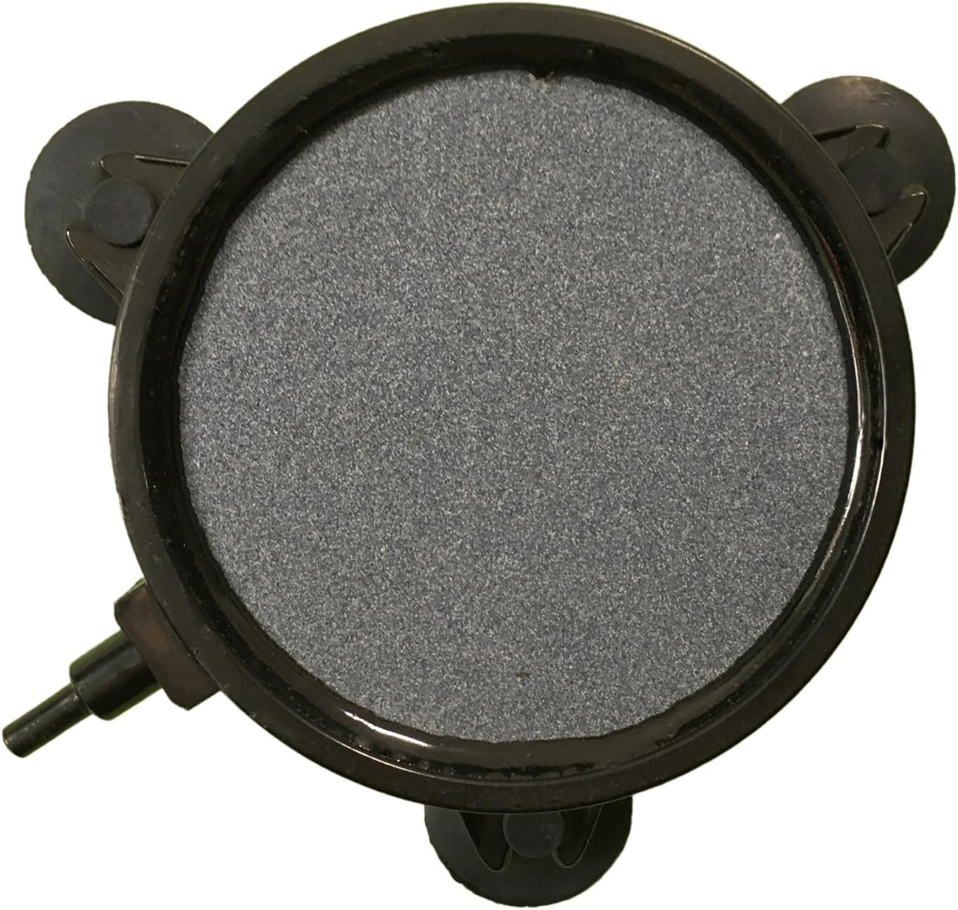 Air Stone Disc Bubble Diffuser with Suction Cups for Hydroponics Aquarium Fish Tank Pump, 4-Inch