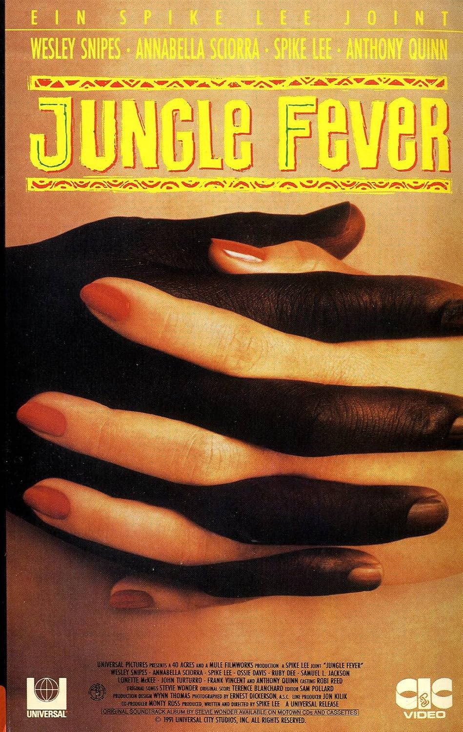 Jungle Fever Amazon.co.uk Snipes, Wesley, Lee, Spike, Sciorra