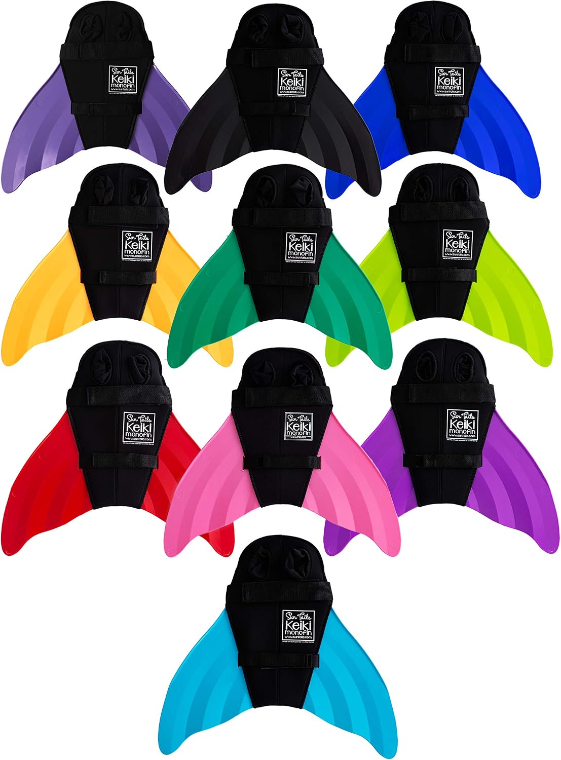 Sun Tails Mermaid Monofin - Swim Fin in Kid and Adult Sizes