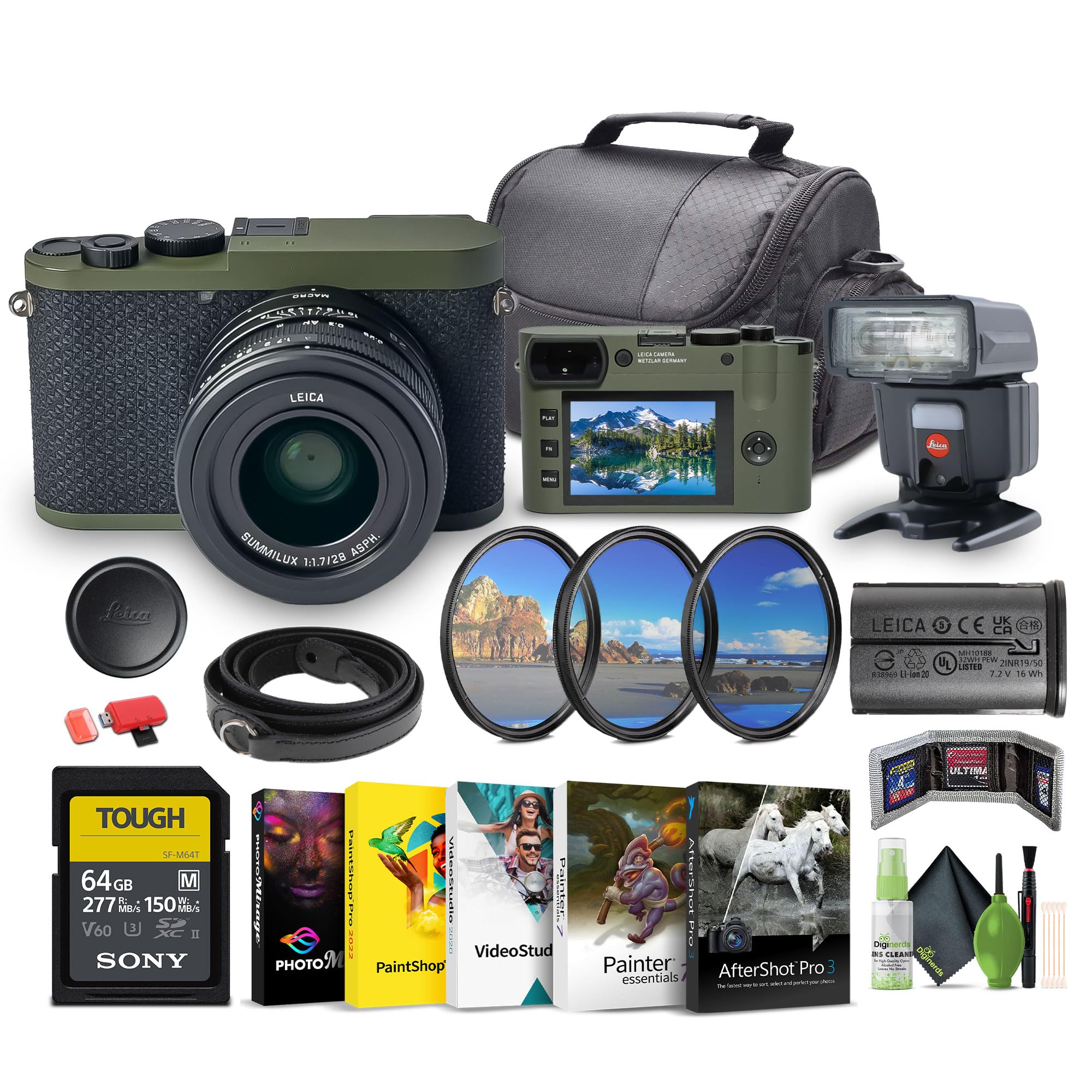 Amazon.com : Leica Q2 Reporter Edition Digital Camera Bundle