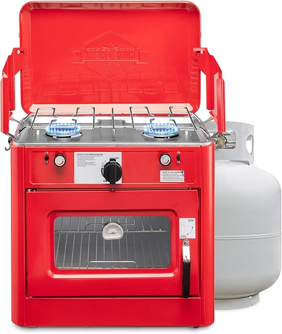 Hike Crew Outdoor Gas Camping Oven w/Carry Bag 2in1 Portable