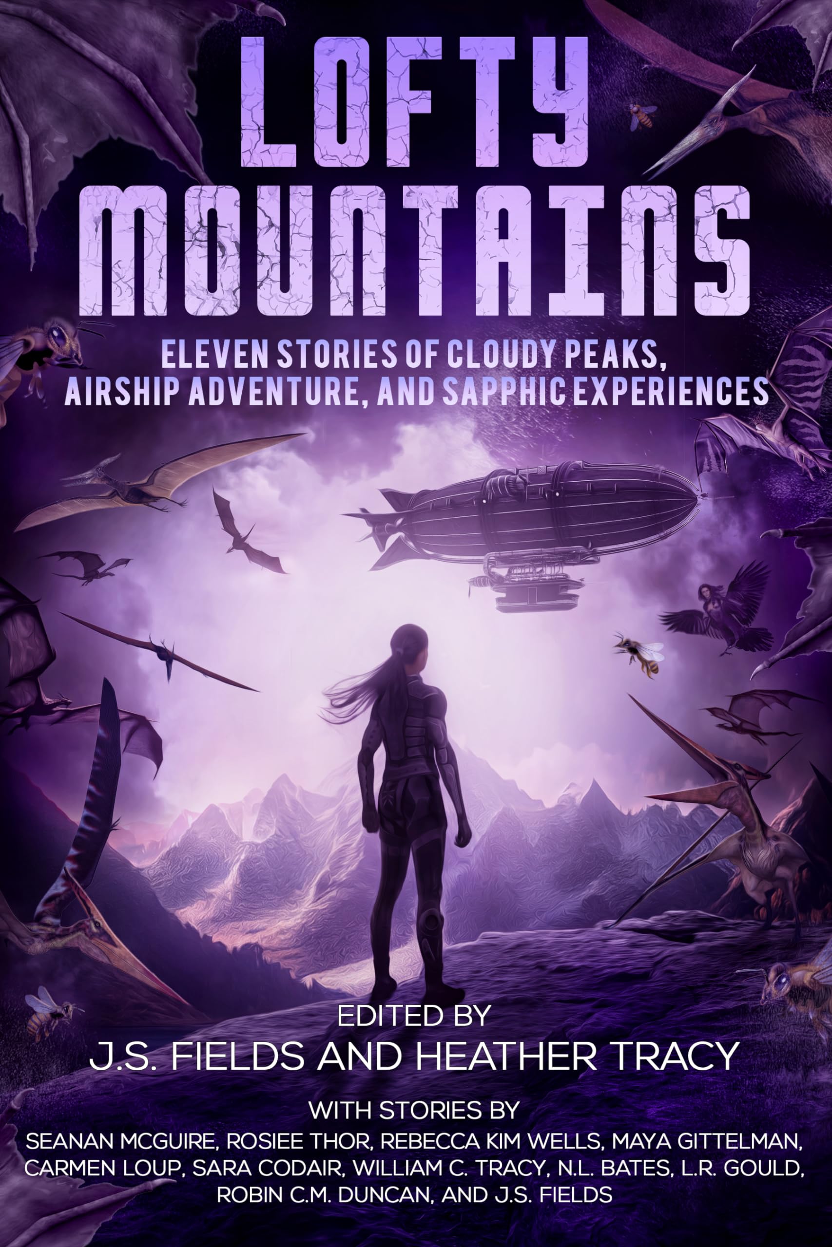 Lofty Mountains: Eleven Stories of Cloudy Peaks, Airship Adventure, and Sapphic Experiences (Worlds Apart: A Universe of Sapphic Science Fiction and Fantasy Book 3)