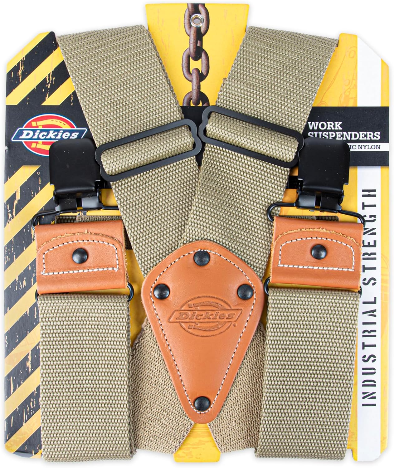 Dickies Men’s Industrial Strength Suspenders – Heavy-Duty Clip-On Support - Image 2