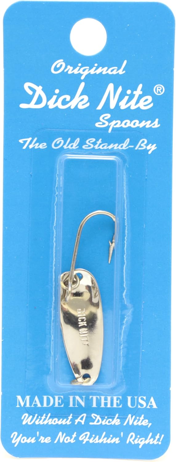 Dick Nite Spoons Nickel Spoon Fishing Equipment, Size 1, Spoons Amazon Canada