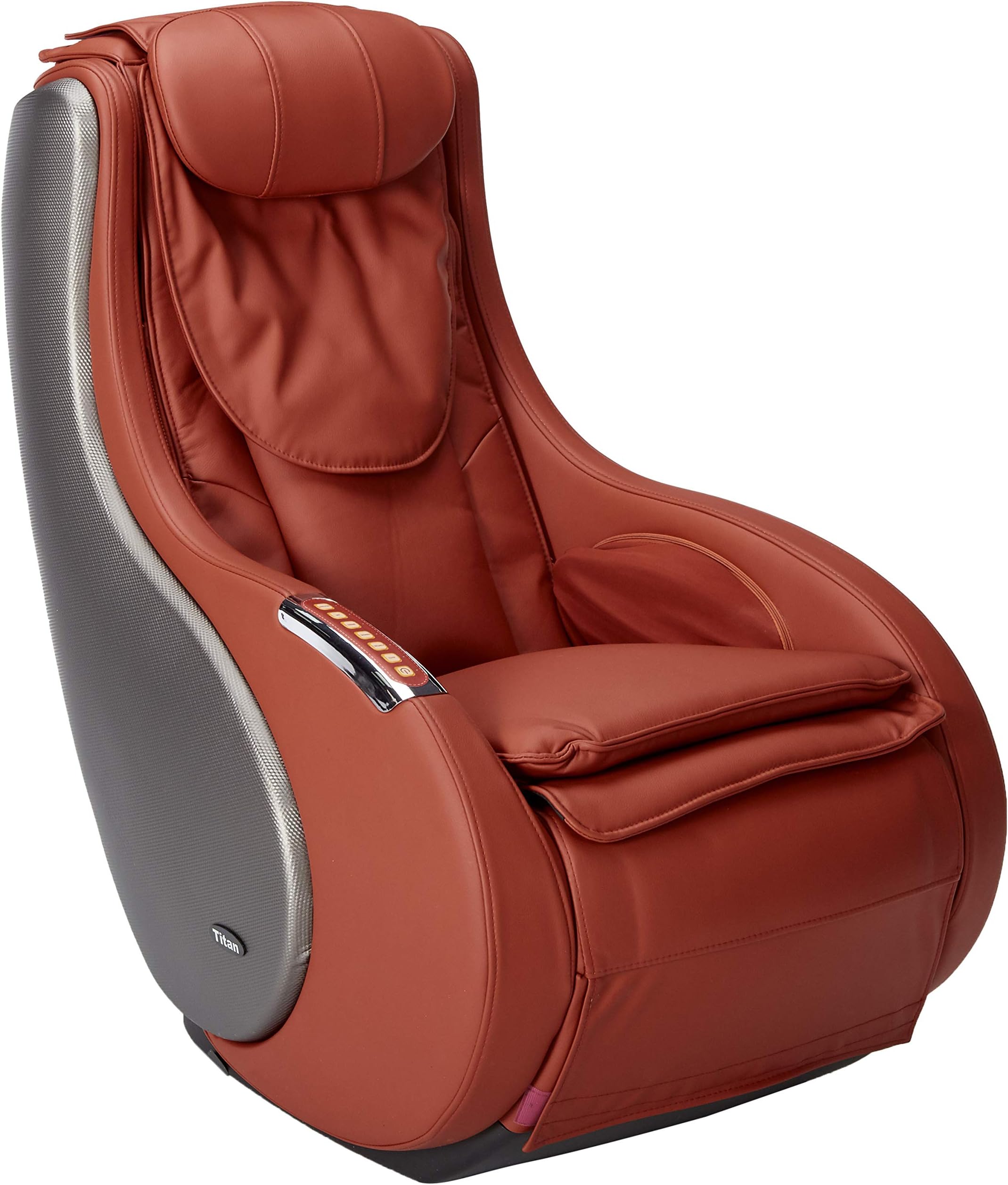 Titan Pod Massage Chair, INCHES, Red