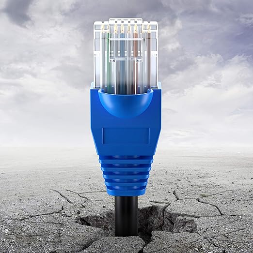 Cable Ethernet Exterior Cat6 76.2m Cobre Sólido 550Mhz miniatura 6