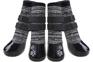 KOOLTAIL Anti-Slip Dog Socks with Grips for Hardwood Floors
