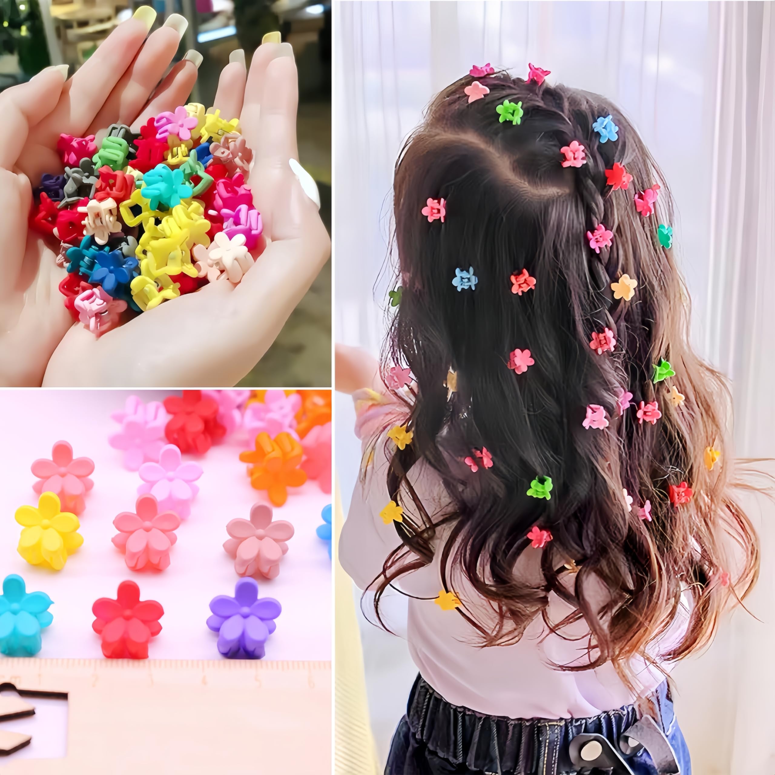 Japan Tsumami Zaiku Flower Hair Ornaments Yukata Wedding Upins Clips Set