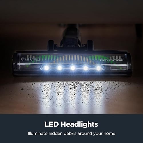 Miniatura 9 de Eureka Aspiradora inalámbrica para el hogar, batería desmontable recargable inalámbrica, limpieza rápida, pantalla LED de succión ultra potente,