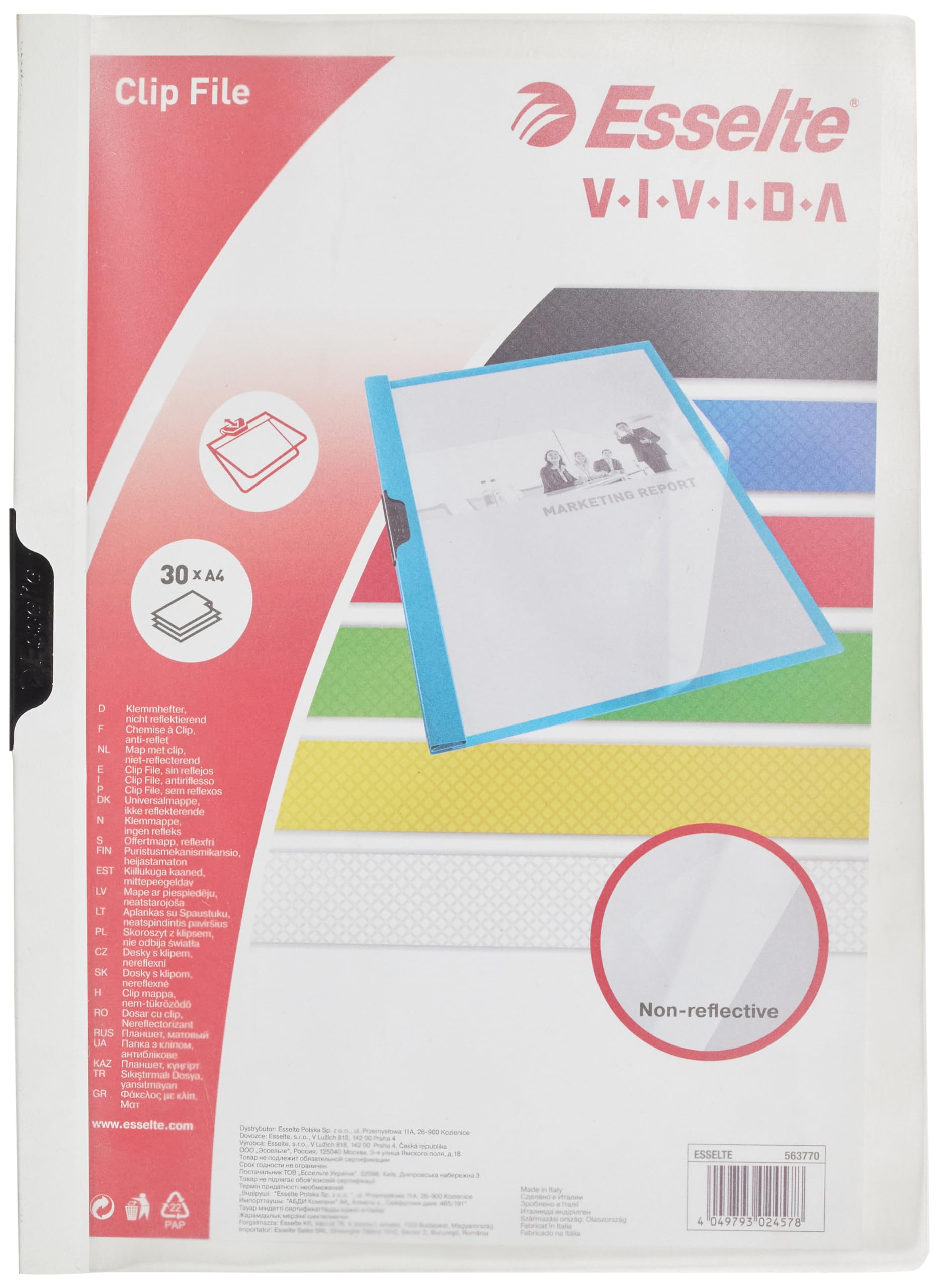 Esselte Vivida Sıkıştırmalı Dosya (25 adet)