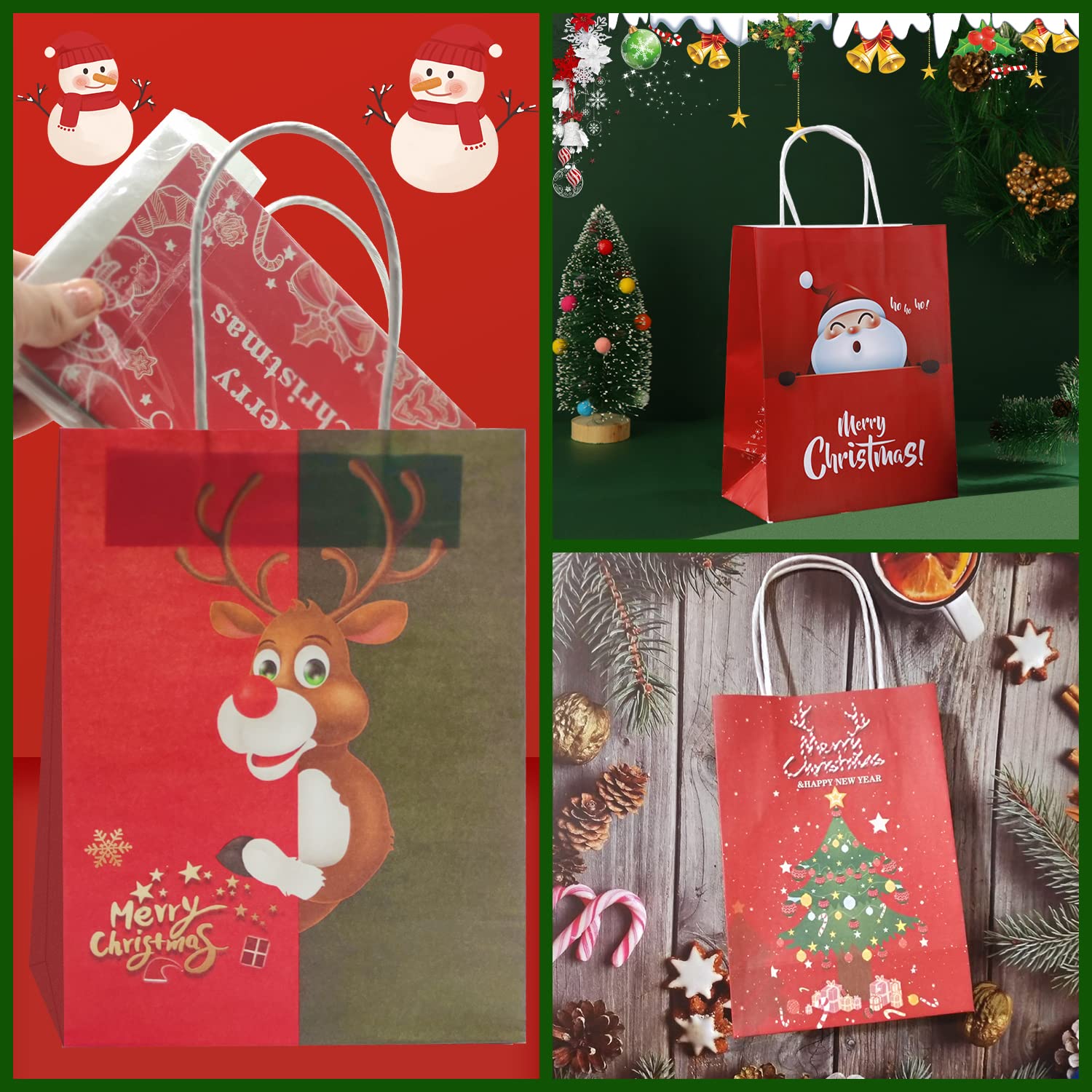 Sac En Papier Kraft Avec Poignée - Societe Emballage Packaging Maroc