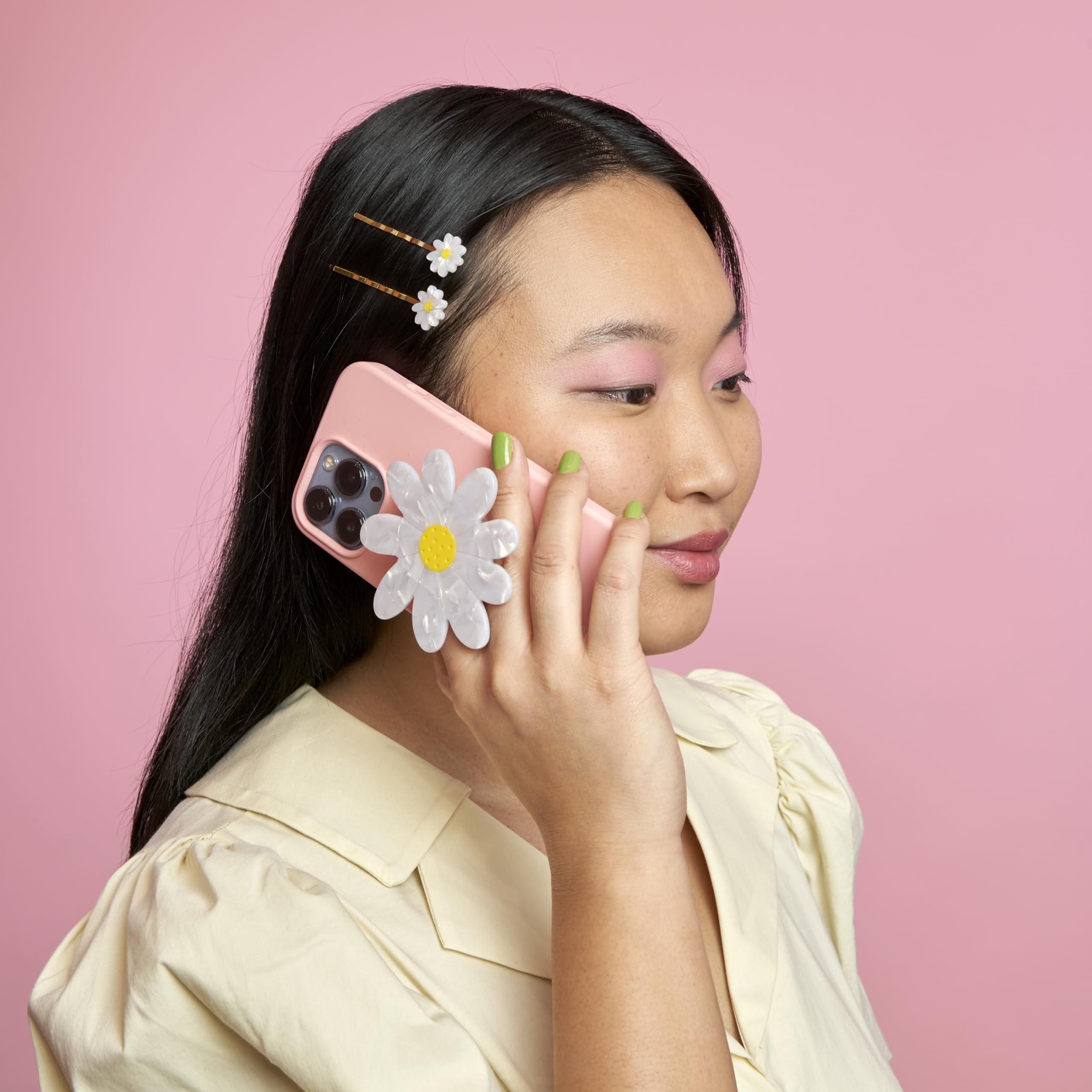 Amazon.co.jp: Daisy Phone Grip ククシュゼット coucousuzette 携帯