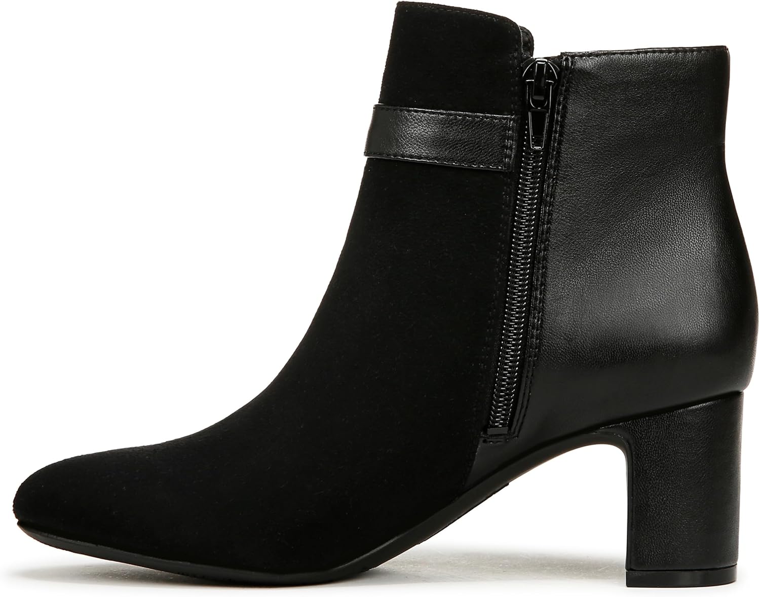 Life Stride Womens Truly Block Heel Ankle Bootie Black 8.5 M - Image 9