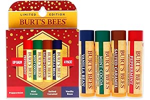 Burt's Bees Salted Caramel Lip Balm Perfect for Dry, Chapped Lips, 0.15 oz