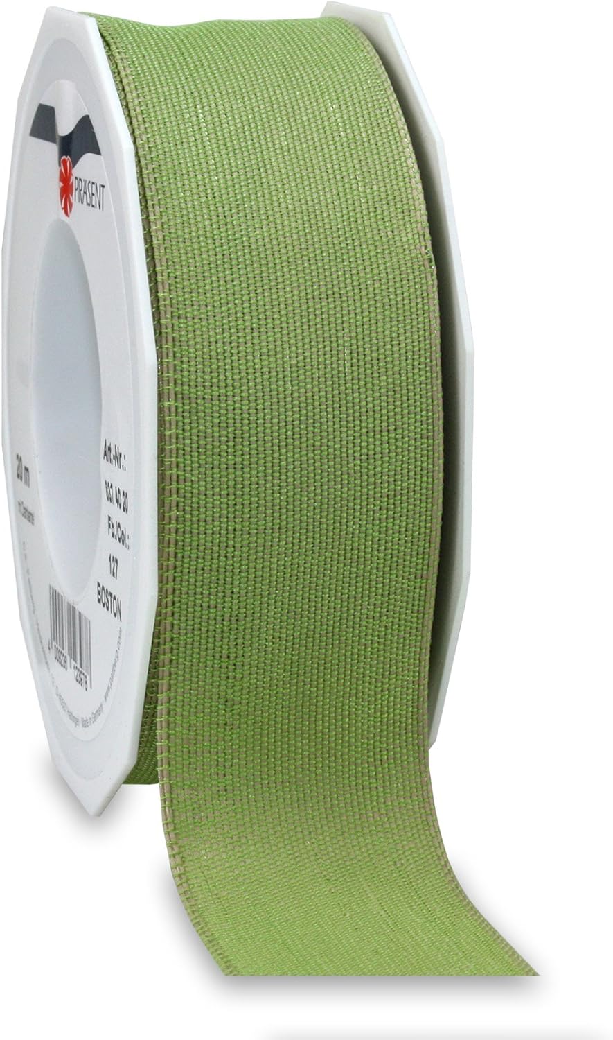 Präsent Natural Look Ribbon, 25mm-20m, Brown