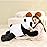 IKASA Giant Panda Stuffed Animal Plush Toy,30 Large Cute Jumbo Soft Toys,Huge Big Size Plushy Fluffy Fat Oversized Plushie,Gifts for Kids Girls
