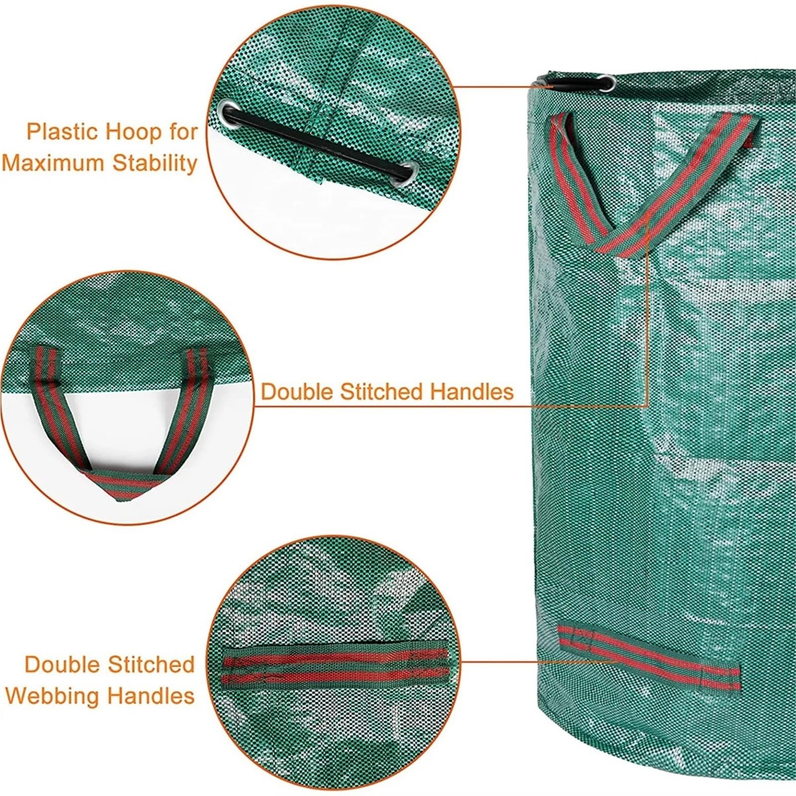 Bolsa para Residuos de Jardín Bolsa reutilizable for residuos de jardín 50-500 L