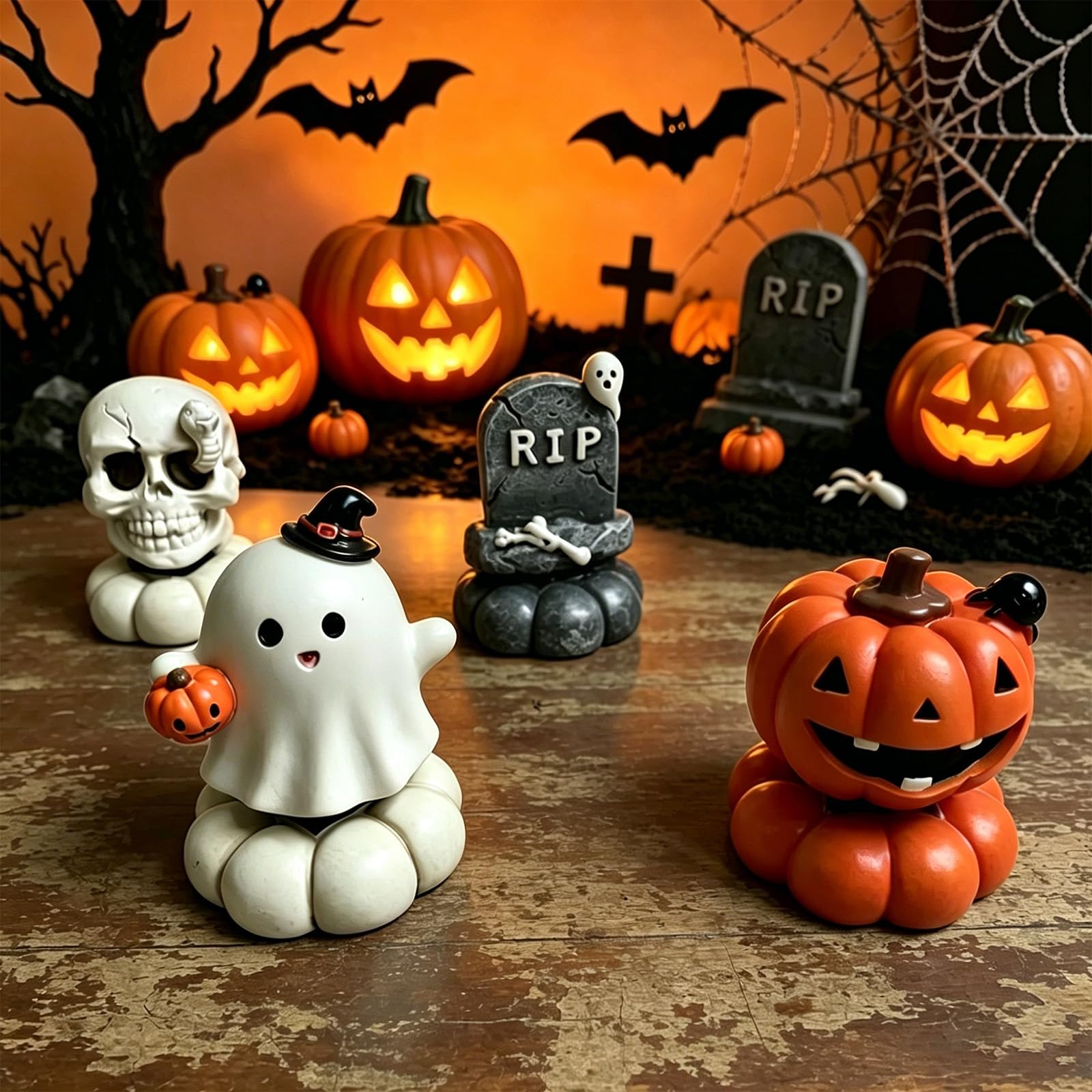 Generisch Figurine ludique d'Halloween pour bureau, A