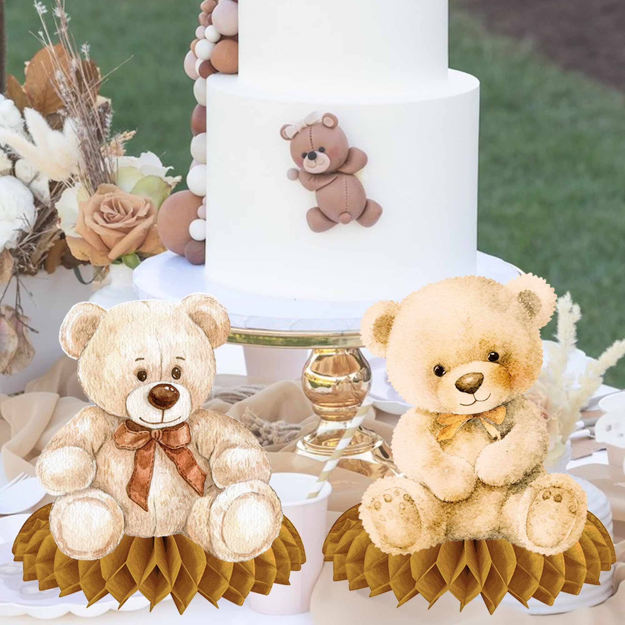 Teddy Bear Baby Baby Shower Center Table Ideas Bear Balloon