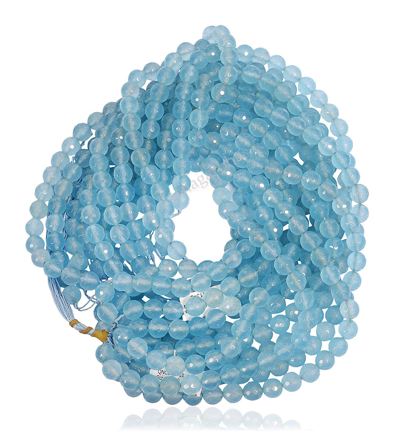 Ratnagarbha Sky Blue Topaz Color Quartz Faceted Round Ball Loose Gemstone Beads, 10 mm 2 Strand, Jewelry Making, Wholesale Price. (B086S777BR) Amazon Price History, Amazon Price Tracker