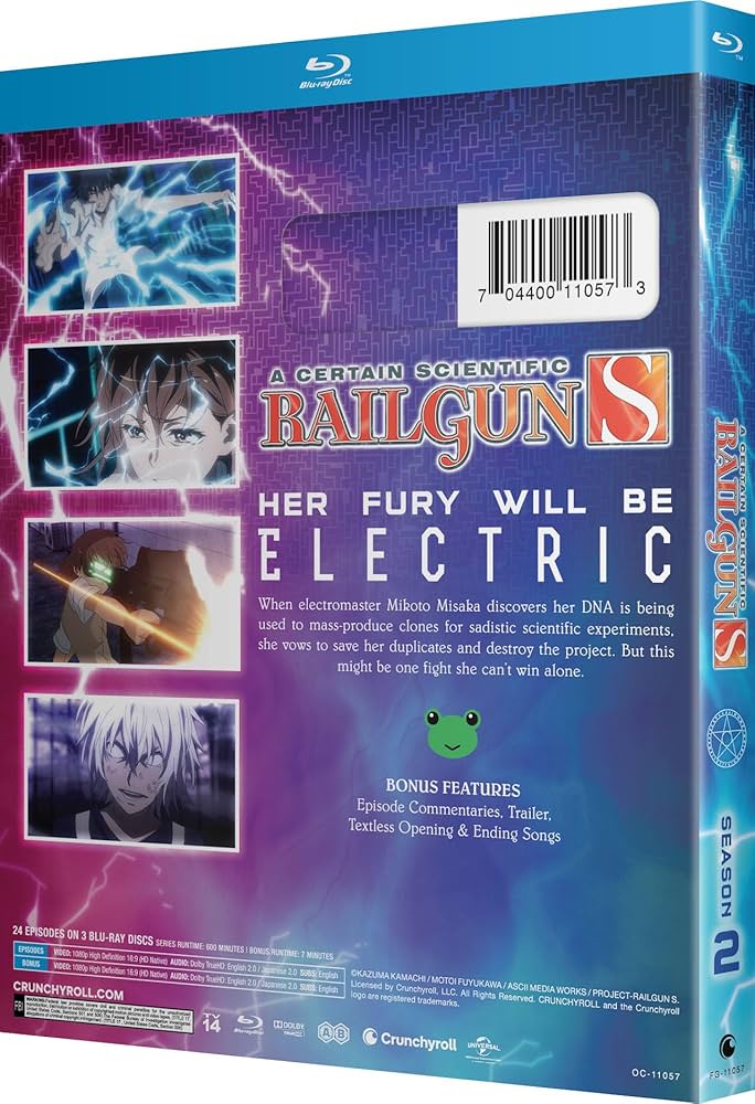 (未使用･未開封品)　Certain Scientific Railgun S: Season 2 [Blu-ray] [Import] df5ndr3 New A Certain Scientific Railgun S: Complete Season 2 (Blu