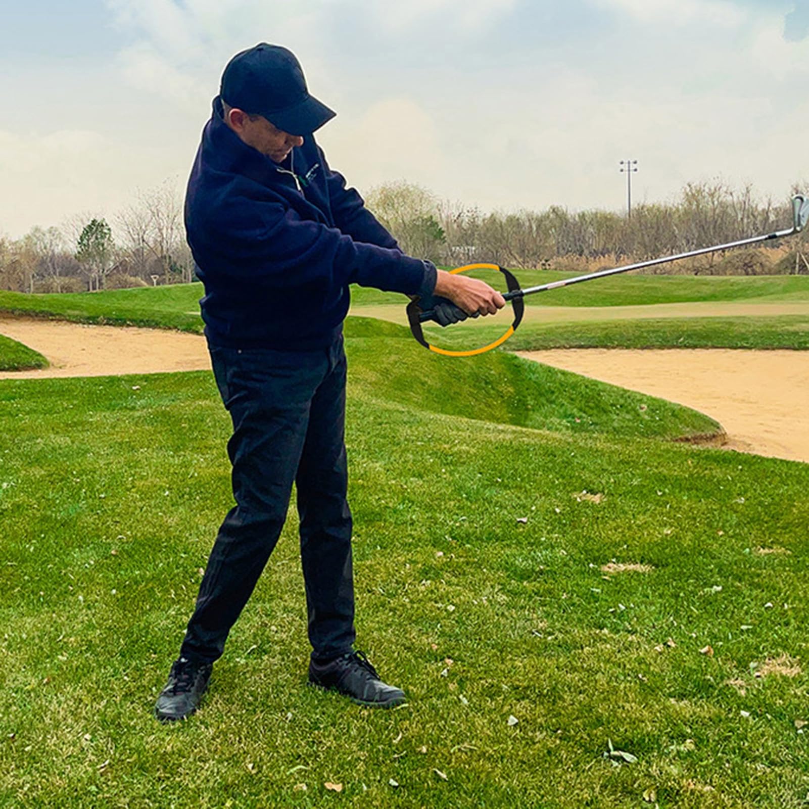 Club Swing Trainer Corrector – Aiuto Per L'Allenamento Del Golf, Postura Corretta E Memoria Muscolare, In Plastica Robusta
