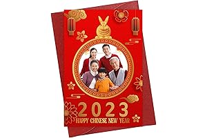 Happy Chinese New Year Cards 2023 Personalized Picture Frame - Year of the Rabbit