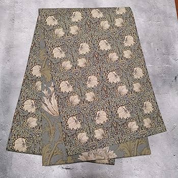 Amazon.co.jp: 開き名古屋帯 ウィリアムモリス ピンパーネル